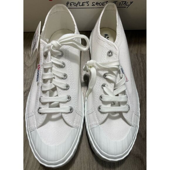 Superga Shoes - Superga 2630 Stripe Canvas Platform Sneakers NEW Women’s Size 41 US 9.5